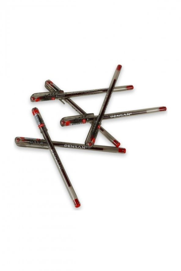 Pensan Tükenmez Kalem My-tech 0.7 Kırmızı 25li 2240 - 3