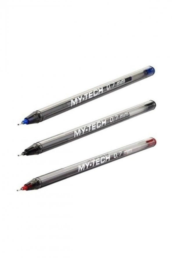 Pensan My-tech 0.7 Kalem- 25li Paket Siyah - 2