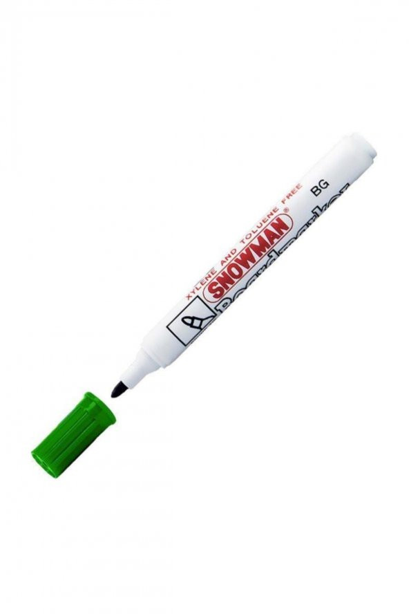 Snowman Alkol Esaslı Yeşil Tahta Kalemi