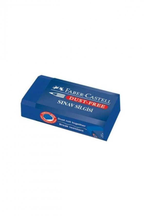 Faber Castell Faber-castell Sınav Silgisi Mavi 3lü - 3