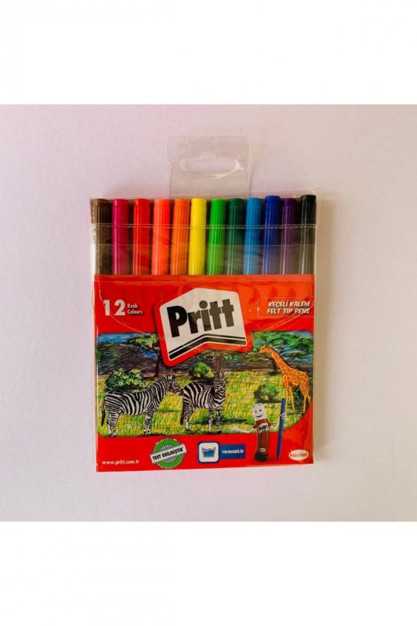 Pritt Yıkanabilir Keçeli Kalem 12li