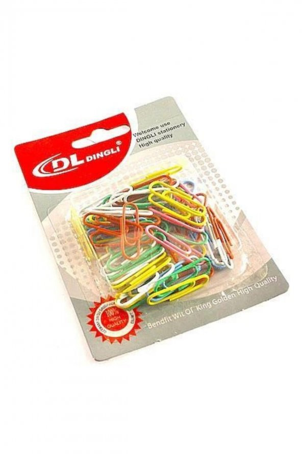 Linea Dınglı Renkli Ataş 28 Mm 50 Li