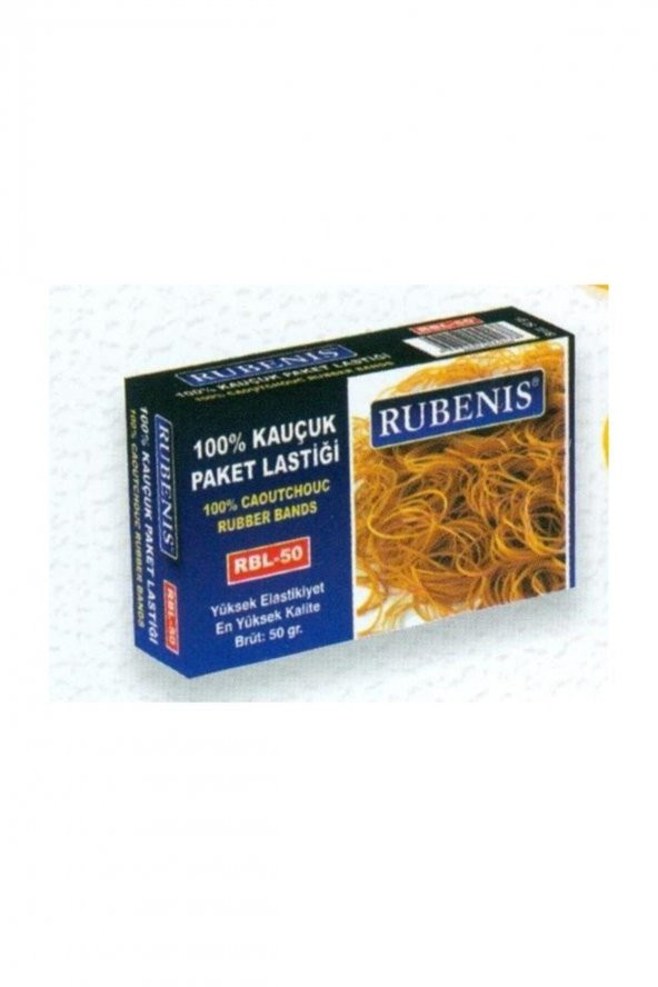 Rubenis Rubenıs Kauçuk Paketleme Lastiği 50 Gr.