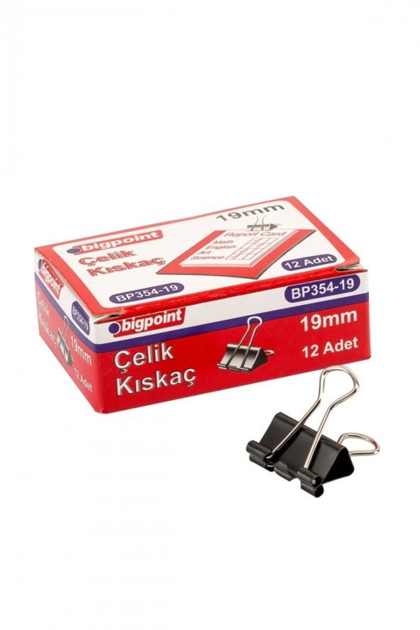 Bigpoint Çelik Kıskaç 19 mm 12 li