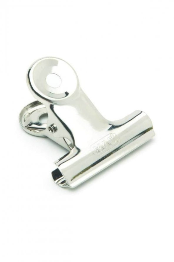 Mas Beyaz Metal Kıskaç Yaylı 30 mm (24 adet) - 2