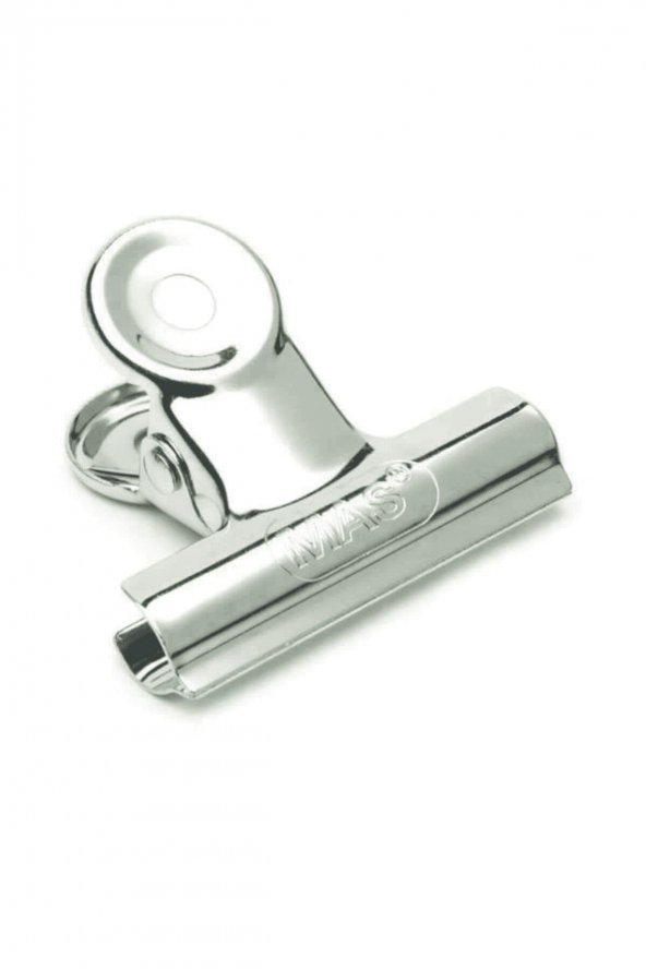 Mas Beyaz Metal Kıskaç (yaylı) 40 Mm - 2 Düzinelik - 2