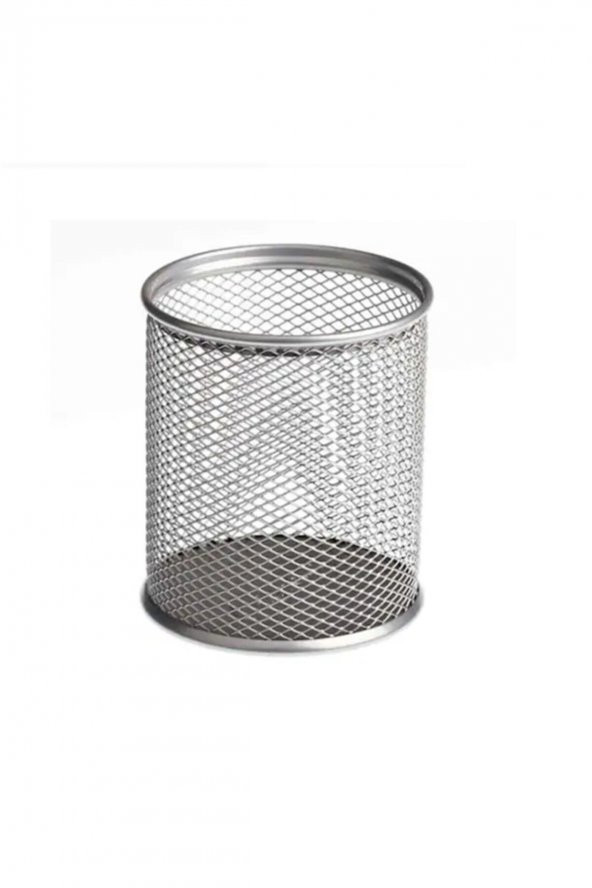 Globox Gri Masaüstü Metal Kalemlik Tekli 2986