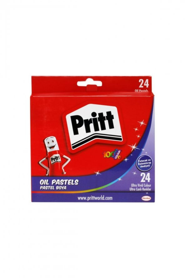 Pritt 24 Renk Pastel Karton Kutu 1307853