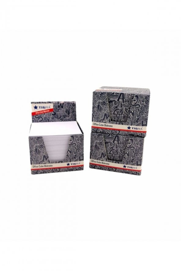 Tigra 7x8cm Ebat 500lü Küp Blok Beyaz 3 Adet - 2