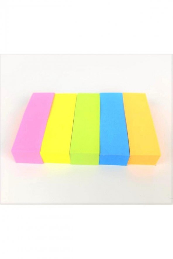 Linea Sticky Notes Renkli Ayraç 76x51mm Index 5 Renk - 3