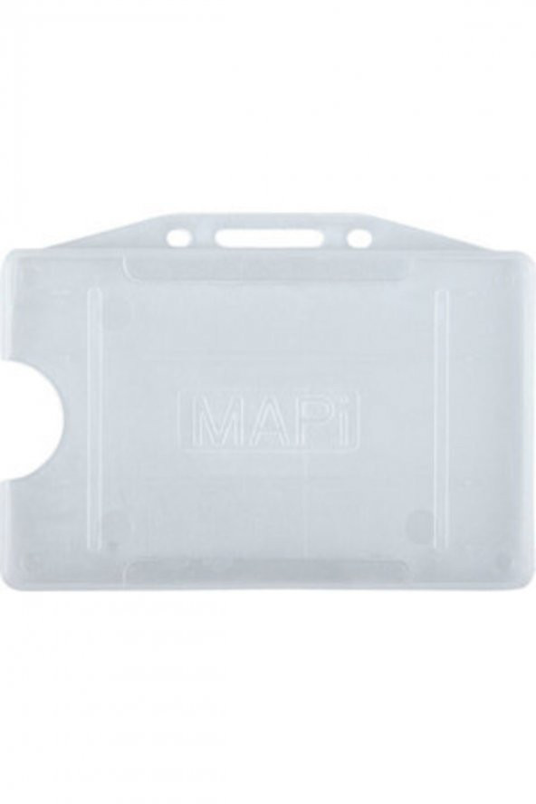 Mapi Yatay Kart Muhafaza Kabı Şeffaf 50 Li 9101250 (1 Paket 50 Adet)