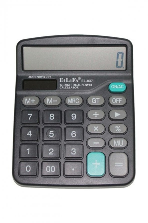 Linea Eilifa El-837 – 12 Hane Masaüstü Hesap Makinesi