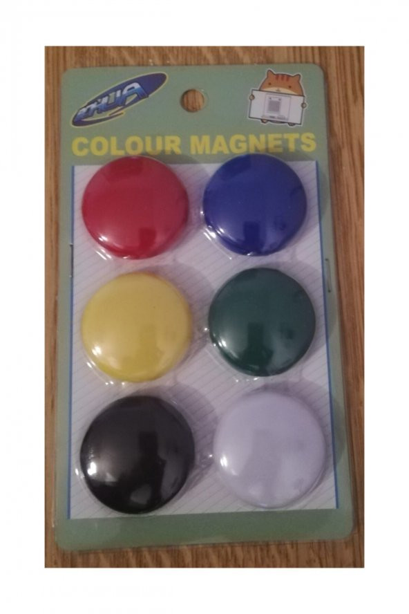 Linea Renkli Magnet 6 Adet Bh-40