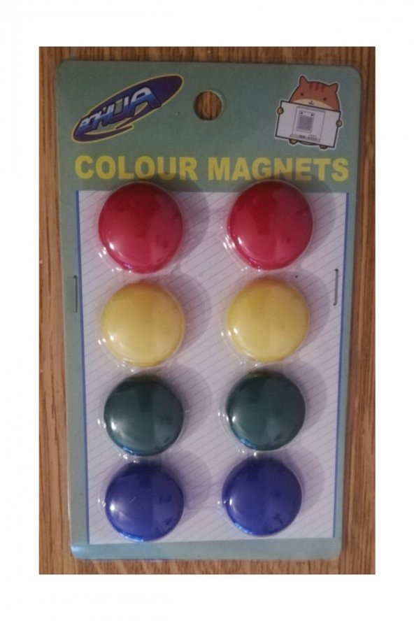 Linea Renkli Magnet 8 Adet Bh-30
