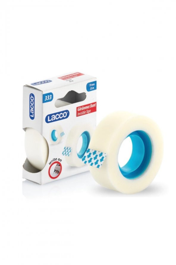 Lacco 333 Görünmez Bant 19x33 (12 Li Paket)