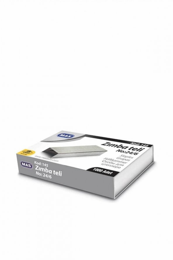 Mas Zımba Teli 24/6 Beyaz 145 (1 adet) - 2