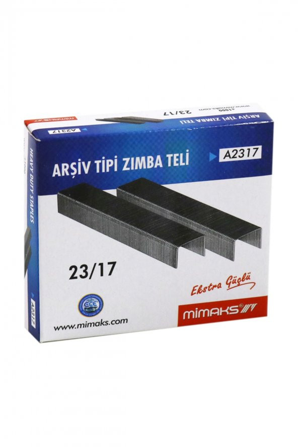 Mimaks 23/17 Zımba Teli 1000 Li