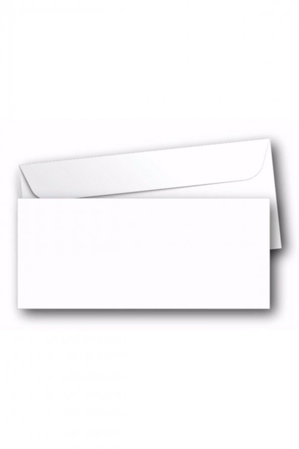 Diplomat Beyaz Zarf 50li 105x240 - 110 Gr