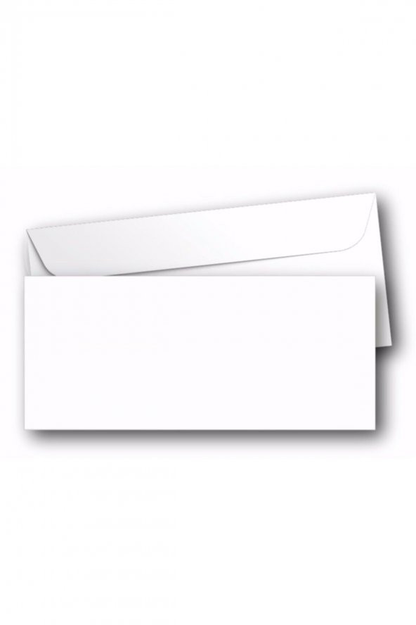 Diplomat Beyaz Zarf 100lü 105x240 - 110 Gr