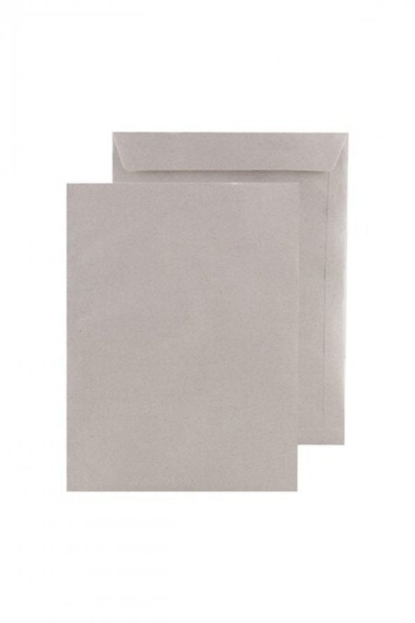 ASİL DOĞAN As-0821 Torba Zarf Imt Kraft Silikonlu 17x25 Cm 90 Gr (100 Lü Paket) Gri Renli