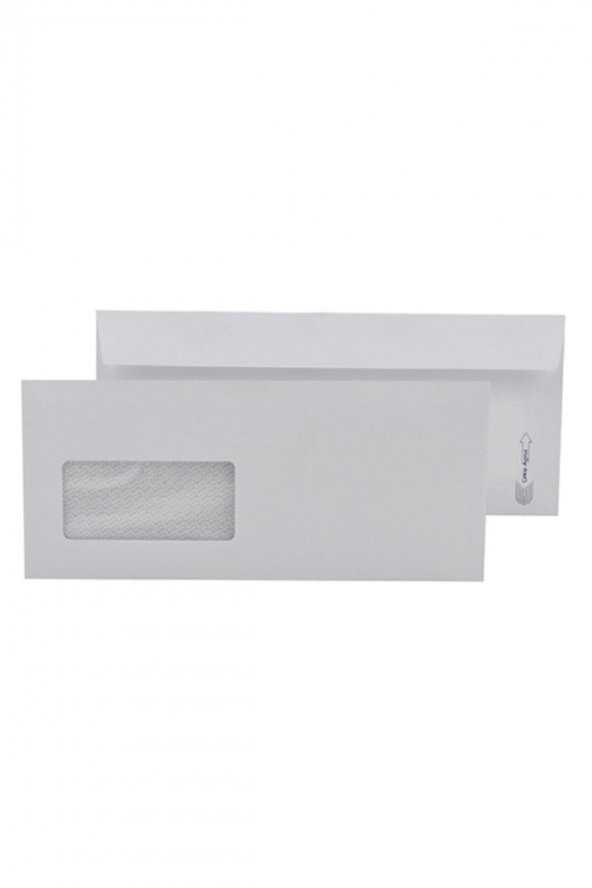 Oyal Zarf Diplomat 10.5x24 110gr Beyaz 500lü pencereli