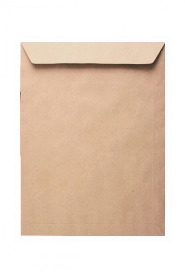 ASİL DOĞAN Torba Zarf Kraft 24x32 Cm 90 gr 50 Adet Gri Renkli - 2