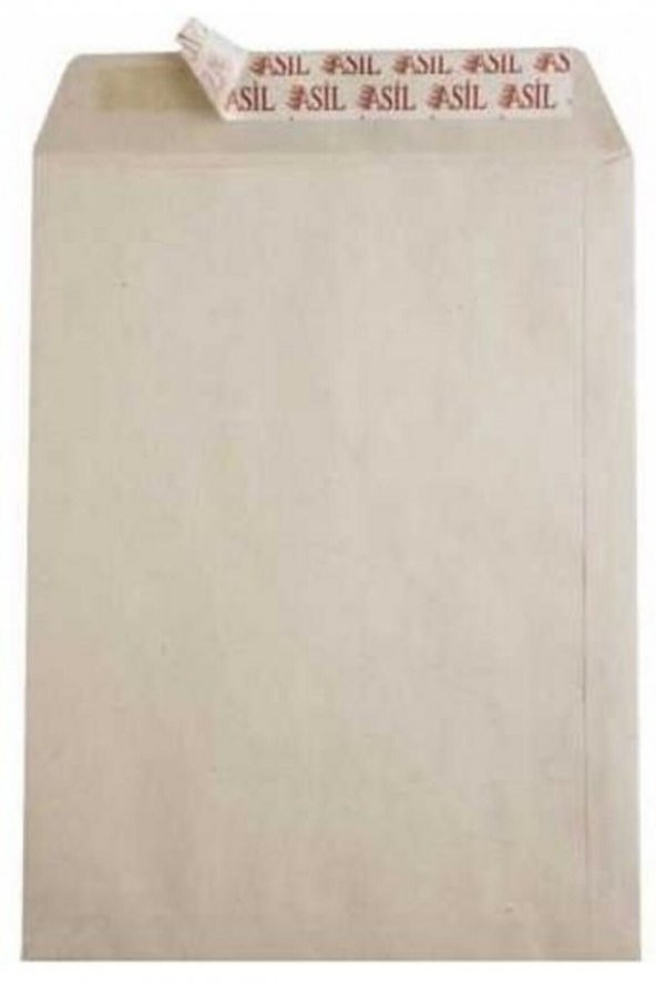 Yener-Asil Doğan Doğan 26x35 Kraf 90 Gr. 250 Adet Silikonlu Torba Zarf 0861