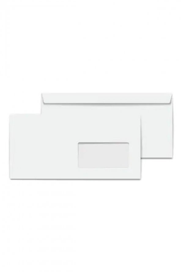 Oyal Diplomat Zarf Pencere Beyaz 90 Gr-slk 105x240 Mm 1. Hamur 25li