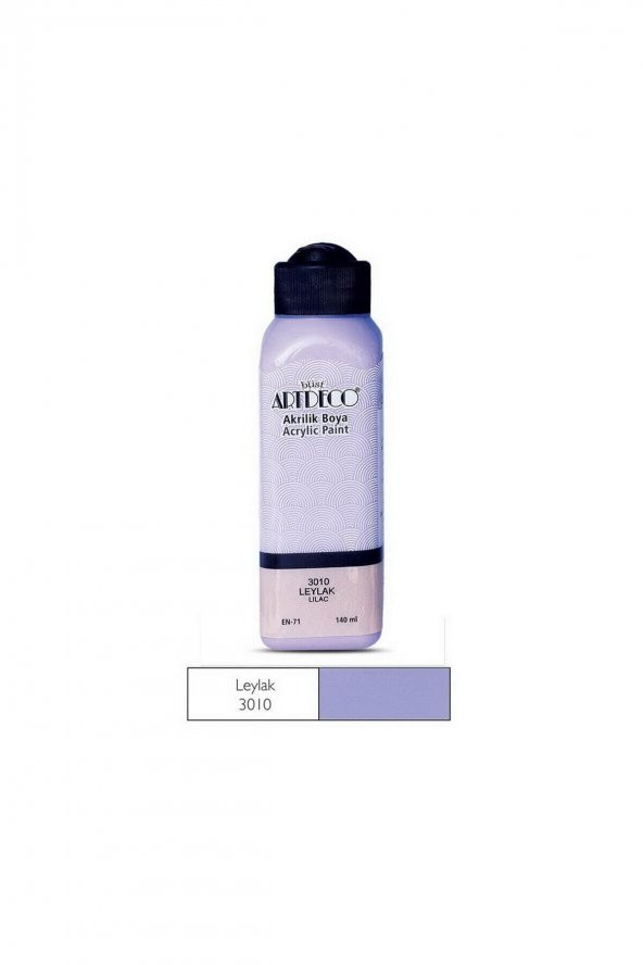 Artdeco Leylak Akrilik Boya 140 ml. 3010
