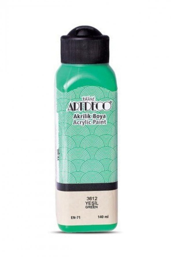 Artdeco Akrilik Boya 140 ml. Yeşil 70r-3612