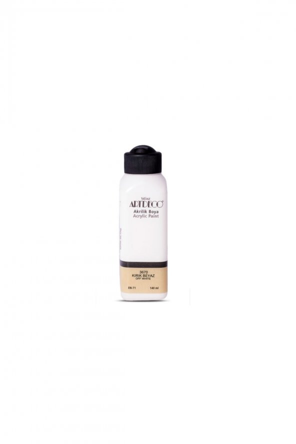 Artdeco Kırık Beyaz Akrilik Boya 140 ml 3670