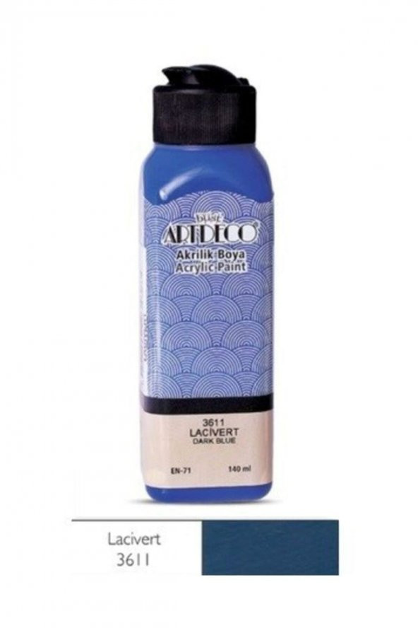 Artdeco Lacivert Akrilik Boya 140 ml - 2