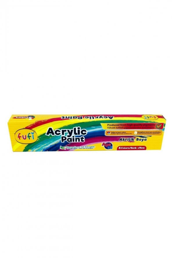 Fufi Akrilik Boya 6x15 Ml - 2