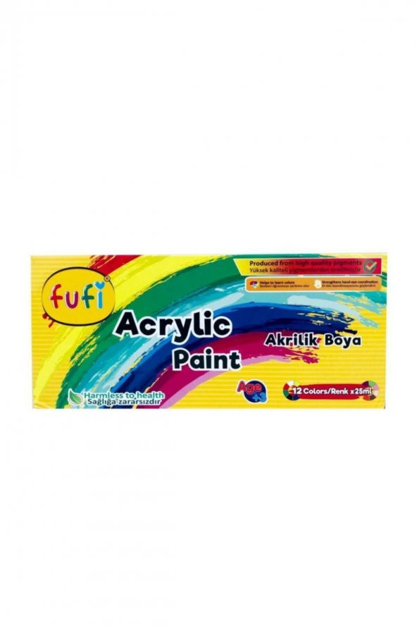 Fufi Akrilik Boya 12x25 Ml - 2
