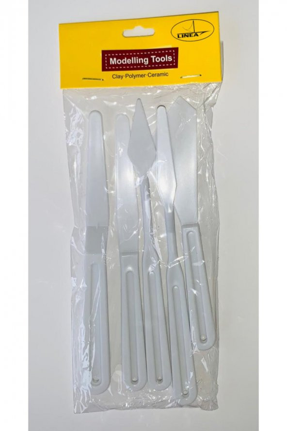 Linea Sanatsal Plastik Spatula 5li Set