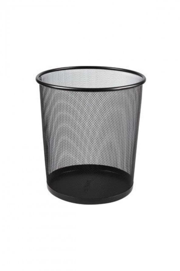 Maxiflow Ofis Tipi Metal Fileli Çöp Kovası 12 Lt