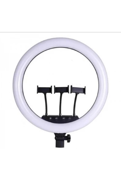 36 Cm Rgb Ring Light  Led Selfie Youtuber Tiktok Işığı 210 Cm Tripod Kumanda Hediyeli - Resim 5