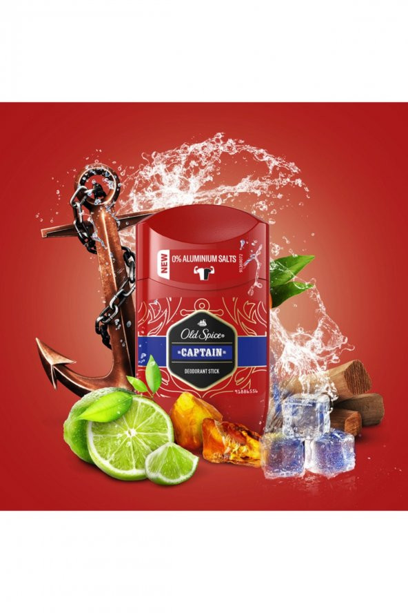Old Spice Captain Erkek Deodorant Stick 50 Ml - 3
