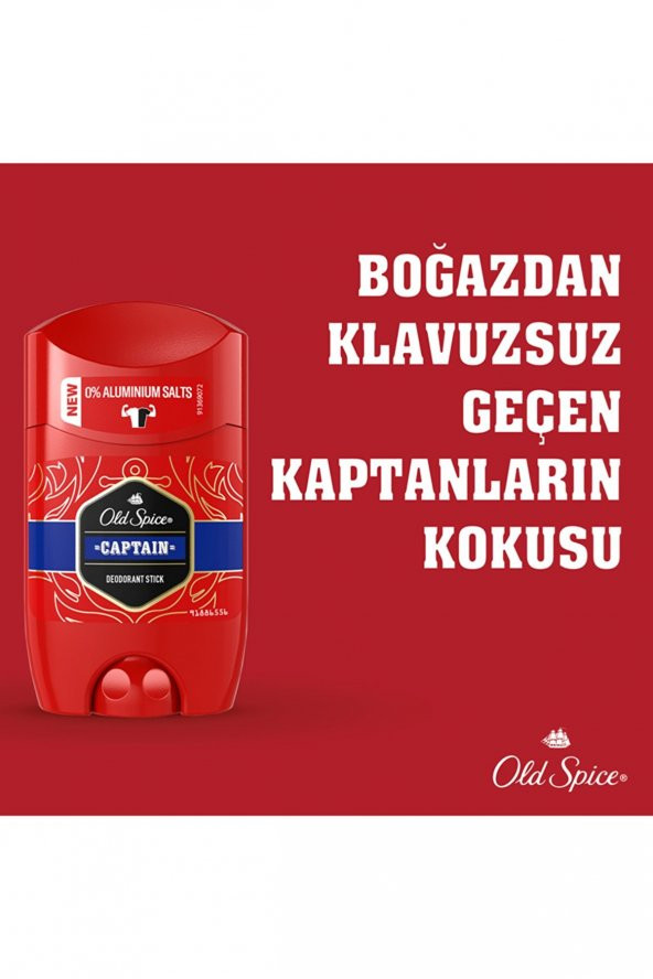 Old Spice Captain Erkek Deodorant Stick 50 Ml - 4