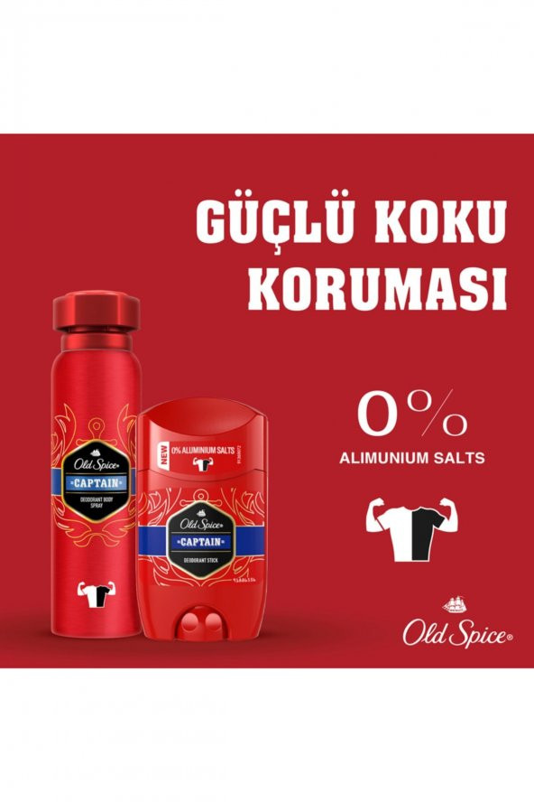 Old Spice Captain Erkek Deodorant Stick 50 Ml - 7