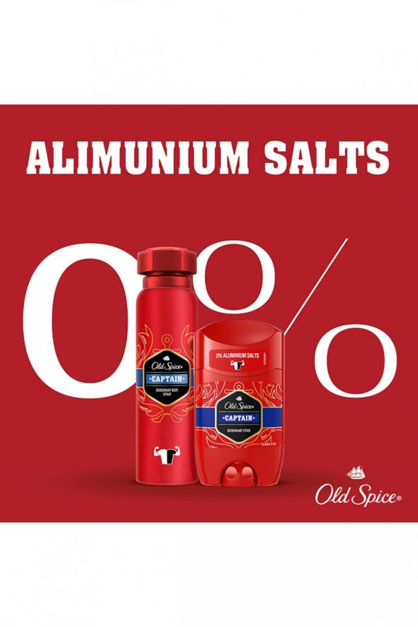 Old Spice Captain Erkek Deodorant Stick 50 Ml - 8