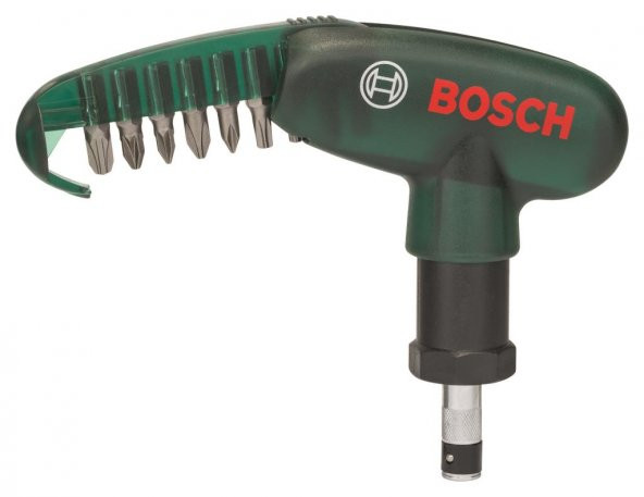 Bosch 10 Parça Cırcırlı Cep Tornavidası 2607019510