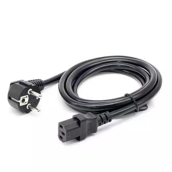PrimeX PX-SL-P418 1.5 Metre Lüx Power Kablosu, 3x1.5mm Kalın PSU Mining Power Kablo 1.5 Metre