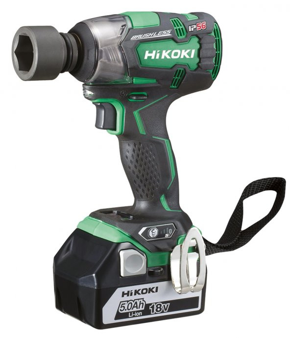 Hitachi/Hikoki WR18DBDL2 18Volt/5.0Ah Li-ion Çift Akülü Kömürsüz Somun Sıkma