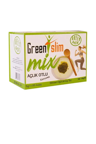 Green Slim Açlık Otlu Bitkisel Karışımlı Detox Mix 5 gr . x 20 Şase