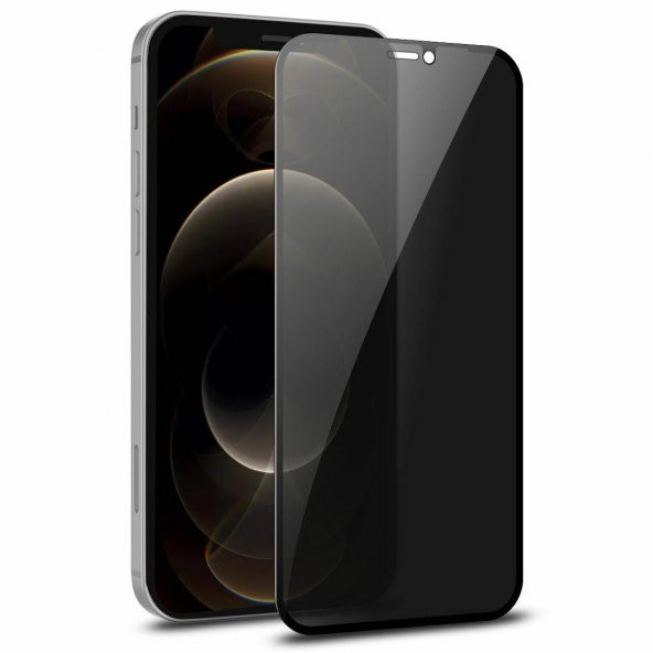 İphone 11 Pro Max Plus Hayalet Privacy 10D Cam Ekran Koruyucu