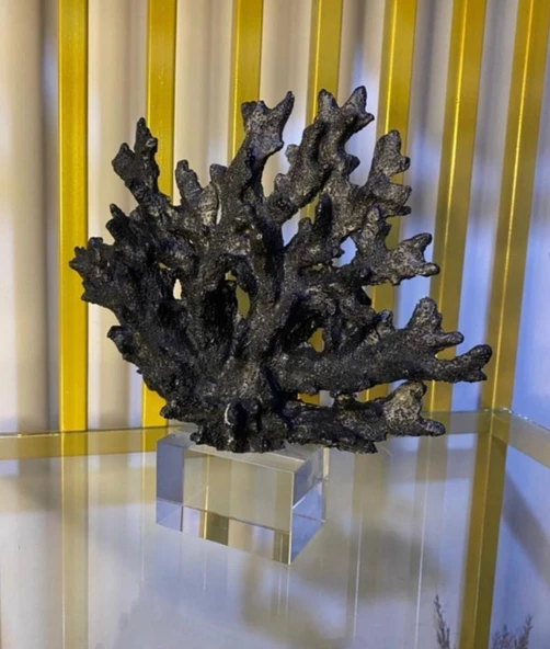 Dekoratif Krıstal Kaideli Mercan - 4