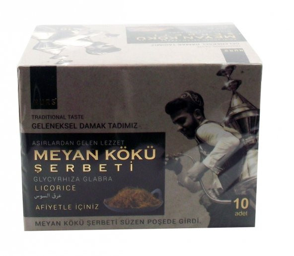 Meyan Kökü Şerbeti 10 süzen poşet - 2