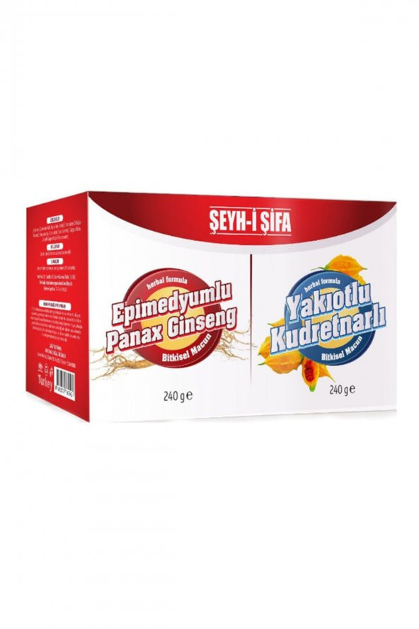 Şeyhi Şifa Macunu Yakı Otlu Kudret Narlı Macun Set