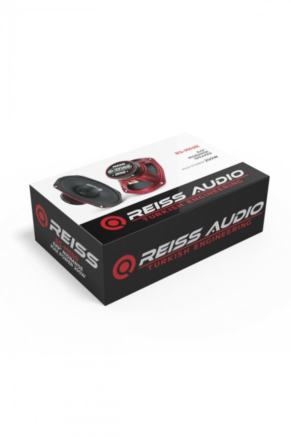 REISS AUDIO Rs-m69r 6x9 Oval Mıdrange Takım - 3